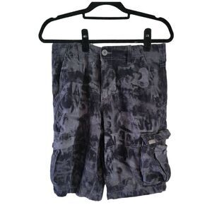 Vans Cargo Shorts Mens Sz 28 Camo Large Pockets